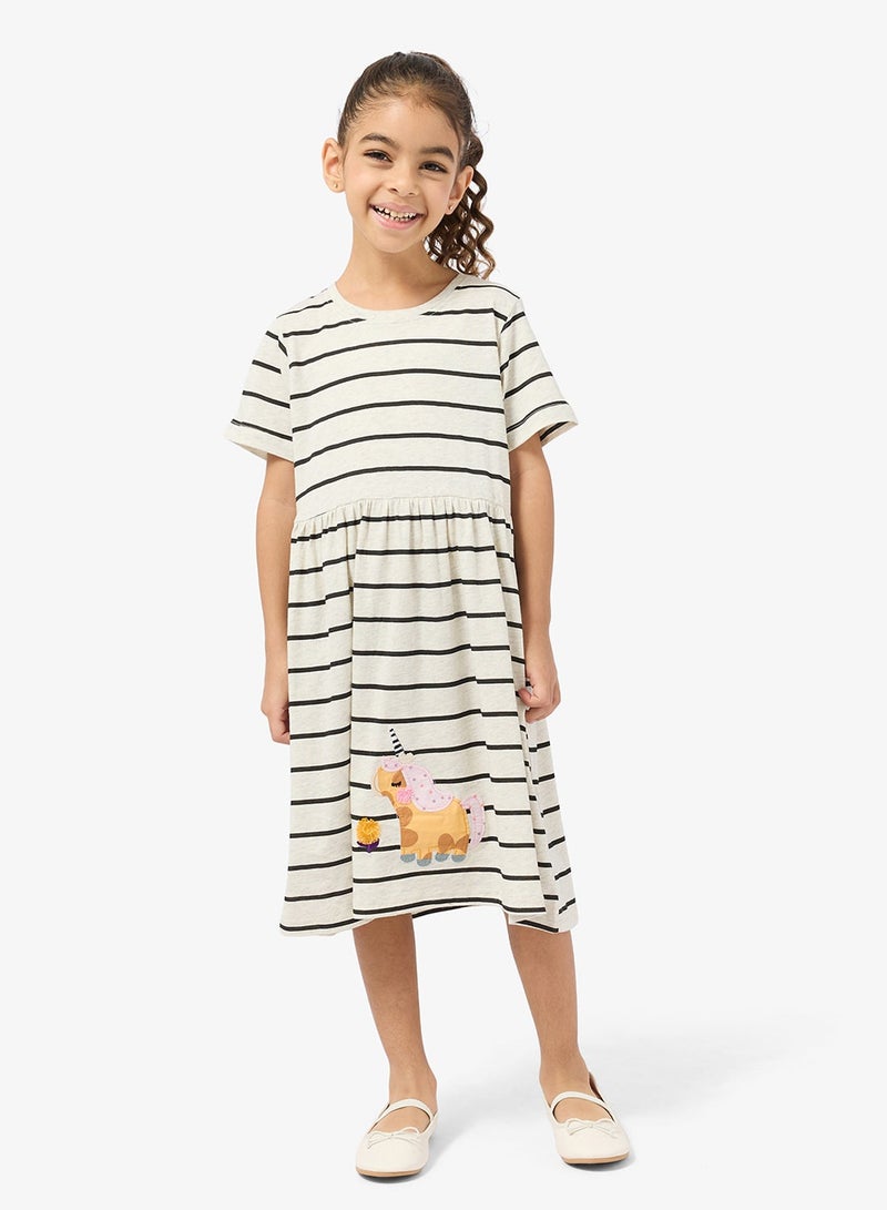 Pinata Unicorn Print Summer Dress - Image 1